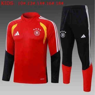 Sudadera Entrenamiento Niños Alemania 2026 2027 Rojo