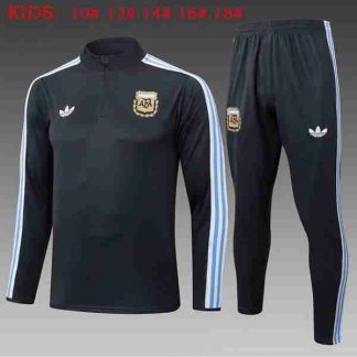Sudadera Entrenamiento Niños Argentina 2025 2026 Gris