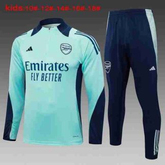 Sudadera Entrenamiento Niños Arsenal 2024 2025 Verde