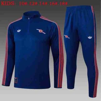Sudadera Entrenamiento Niños Arsenal 2025 2026 Azul