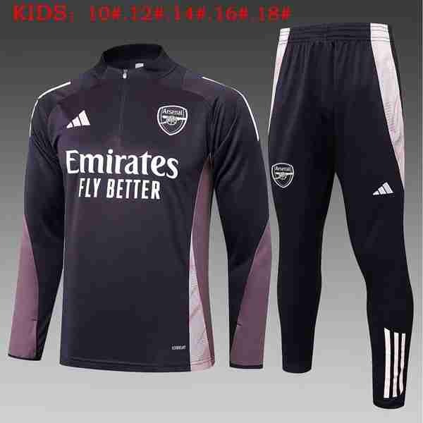 Sudadera Entrenamiento Ninos Arsenal 2025 2026 Purpura