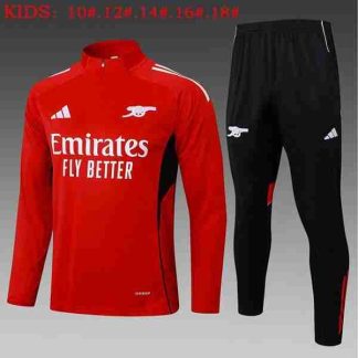 Sudadera Entrenamiento Niños Arsenal 2025 2026 Rojo