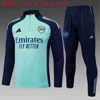 Sudadera Entrenamiento Niños Arsenal 2025 2026 Verde