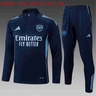 Sudadera Entrenamiento Niños Arsenal 2025 26 Azul