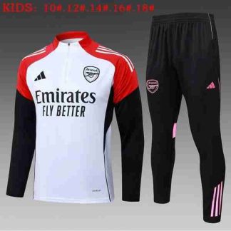 Sudadera Entrenamiento Niños Arsenal 2026 2027 Blanco