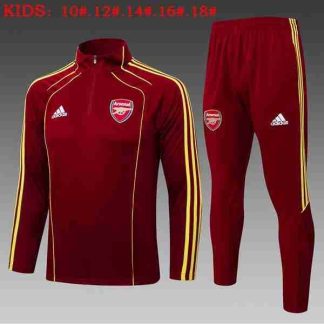 Sudadera Entrenamiento Niños Arsenal 25 26 Rojo
