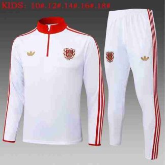 Sudadera Entrenamiento Niños Bayern Munich 125th 2025 2026 Blanco