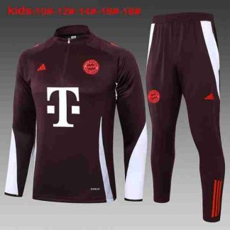 Sudadera Entrenamiento Niños Bayern Munich 2024 2025 Purpura