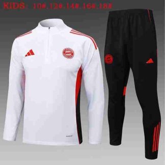 Sudadera Entrenamiento Niños Bayern Munich 2025 26 Blanco