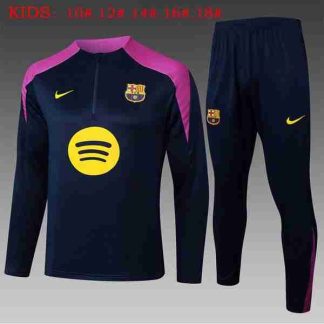 Sudadera Entrenamiento Niños FC Barcelona 2025 2026 Azul