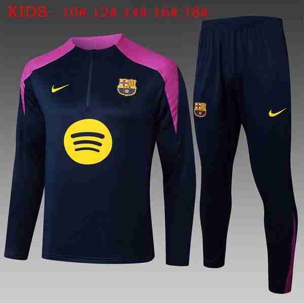 Sudadera Entrenamiento Niños FC Barcelona 2025 2026 Azul
