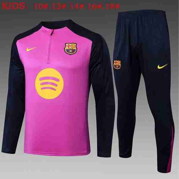 Sudadera Entrenamiento Niños FC Barcelona 2025 2026 Purpura