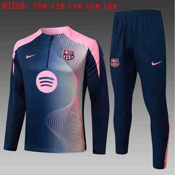 Sudadera Entrenamiento Niños FC Barcelona 2026 2027 Azul