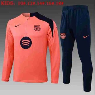 Sudadera Entrenamiento Niños FC Barcelona 2026 2027 Naranja