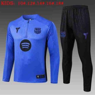 Sudadera Entrenamiento Niños FC Barcelona 2026 27 Azul