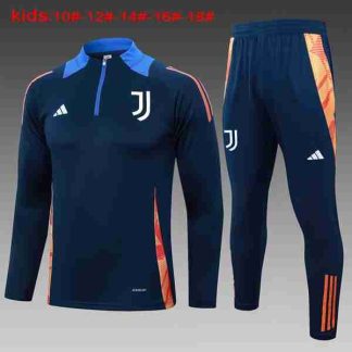 Sudadera Entrenamiento Niños Juventus 2024 2025 Azul