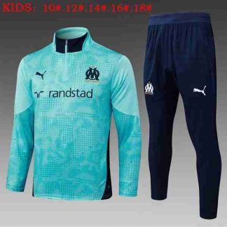 Sudadera Entrenamiento Niños Olympique Marsella 2026 2027 Verde