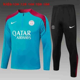 Sudadera Entrenamiento Niños Paris Saint Germain 2024 2025 Azul