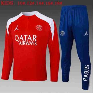 Sudadera Entrenamiento Niños Paris Saint Germain 2025 2026 Rojo