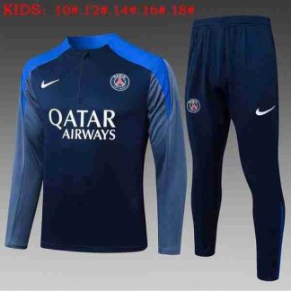 Sudadera Entrenamiento Niños Paris Saint Germain 2026 2027 Azul