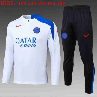 Sudadera Entrenamiento Niños Paris Saint Germain 2026 2027 Blanco