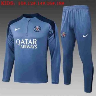Sudadera Entrenamiento Niños Paris Saint Germain 2026 2027 Gris