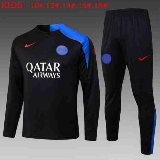 Sudadera Entrenamiento Niños Paris Saint Germain 2026 2027 Negro