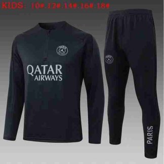 Sudadera Entrenamiento Niños Paris Saint Germain 2026 27 Negro