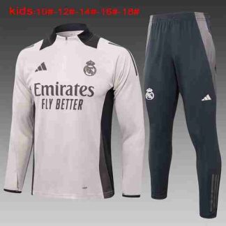 Sudadera Entrenamiento Niños Real Madrid 2024 2025 Rosa