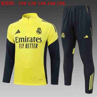 Sudadera Entrenamiento Niños Real Madrid 2025 2026 Amarillo