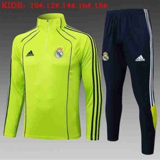 Sudadera Entrenamiento Niños Real Madrid 2025 2026 Verde