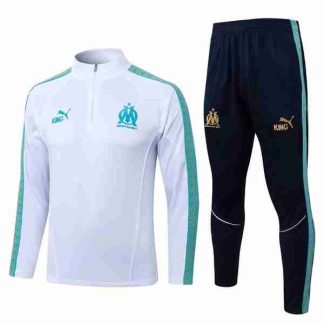 Sudadera Entrenamiento Olympique Marsella 2026 2027 Blanco