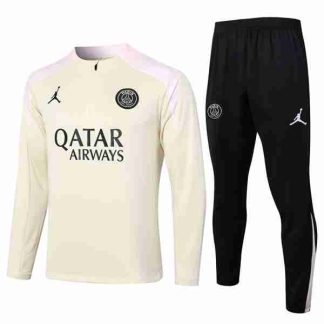 Sudadera Entrenamiento Paris Saint Germain 2024 2025 Amarillo Rosa