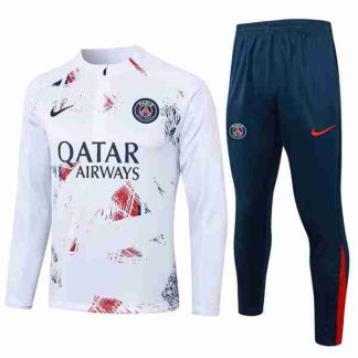Sudadera Entrenamiento Paris Saint Germain 2024 25 Blanco