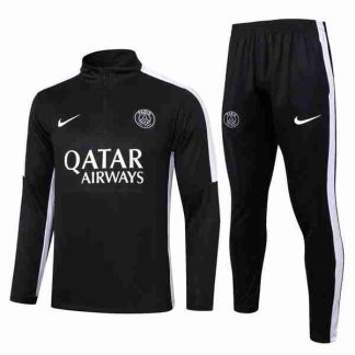 Sudadera Entrenamiento Paris Saint Germain 2024 2025 Negro