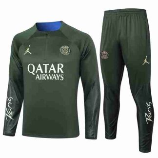 Sudadera Entrenamiento Paris Saint Germain 2024 2025 Verde