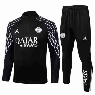 Sudadera Entrenamiento Paris Saint Germain 2025 2026 Negro
