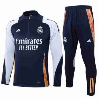 Sudadera Entrenamiento Real Madrid 2024 2025 Azul