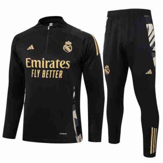 Sudadera Entrenamiento Real Madrid 2024 25 Negro