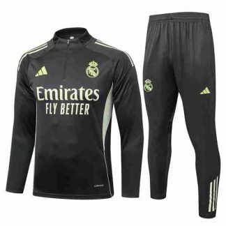 Sudadera Entrenamiento Real Madrid 2025 2026 Gris Verde