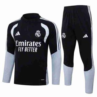 Sudadera Entrenamiento Real Madrid 2026 2027 Negro
