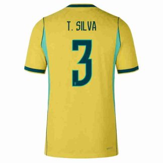 T. SILVA NO.3 Equipacion Brasil Primera 2026-Versión Jugador