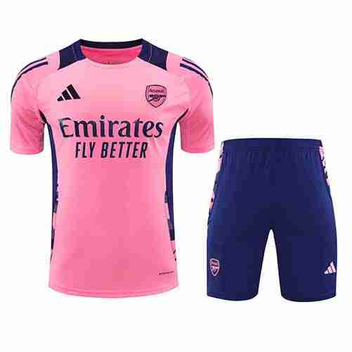 Tailandia Conjunto Equipacion Arsenal Entrenamiento 2024 2025 Rosa Azul
