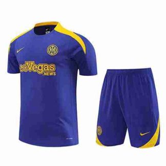 Tailandia Conjunto Equipacion Inter Milan Entrenamiento 2024 2025 Purpura