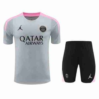 Tailandia Conjunto Equipacion Paris Saint Germain Entrenamiento 2024 2025 Gris