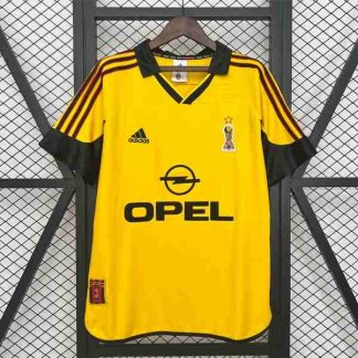 Tailandia Equipacion AC Milan Cuarta Retro 1999 2000