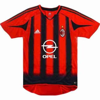 Tailandia Equipacion AC Milan Primera Retro 2004 2005 Rojo