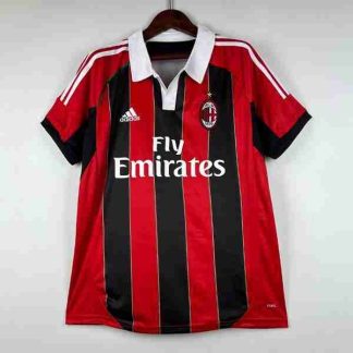 Tailandia Equipacion AC Milan Primera Retro 2012 2013