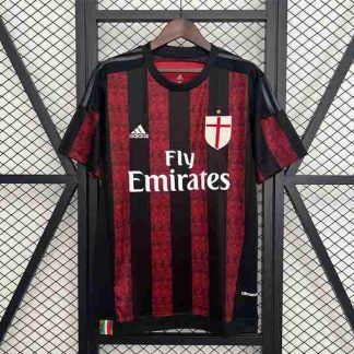 Tailandia Equipacion AC Milan Primera Retro 2015 2016