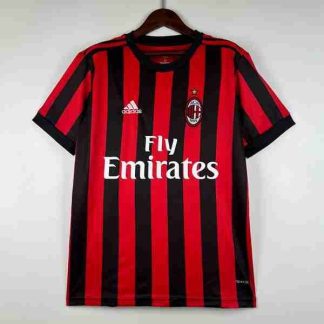 Tailandia Equipacion AC Milan Primera Retro 2017 2018